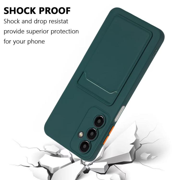 For Samsung Galaxy A16 4G / 5G Card Slot Design Shockproof TPU Phone Case