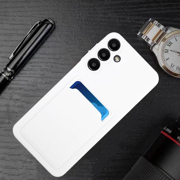 For Samsung Galaxy A16 4G / 5G Card Slot Design Shockproof TPU Phone Case