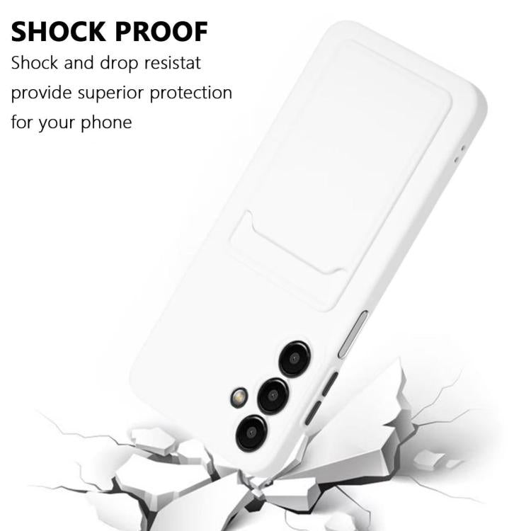 For Samsung Galaxy A16 4G / 5G Card Slot Design Shockproof TPU Phone Case