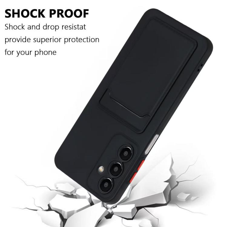For Samsung Galaxy A16 4G / 5G Card Slot Design Shockproof TPU Phone Case