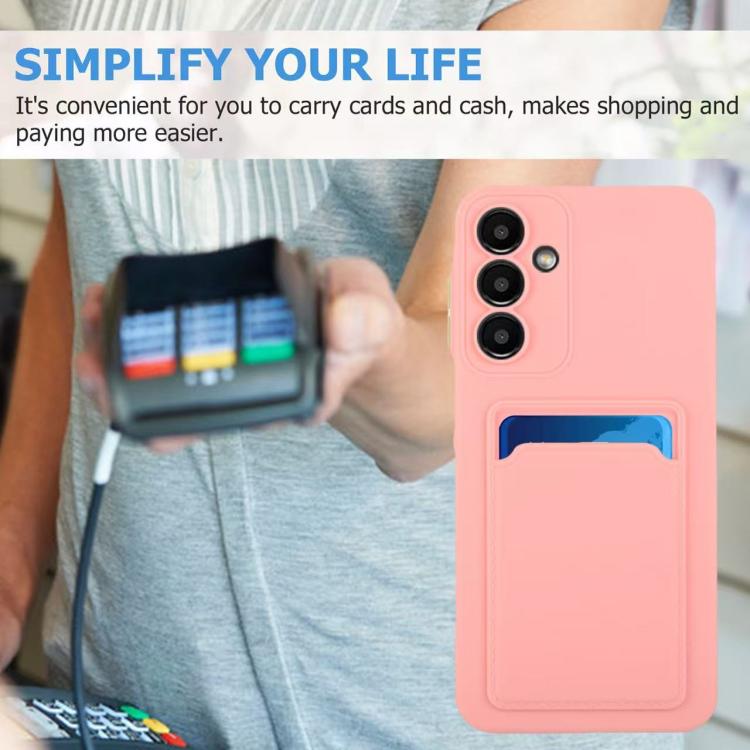 For Samsung Galaxy A16 4G / 5G Card Slot Design Shockproof TPU Phone Case