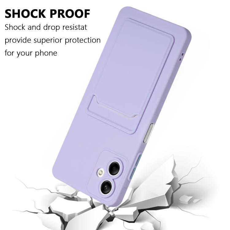 For Samsung Galaxy A07 4G / 5G Card Slot Design Shockproof TPU Phone Case