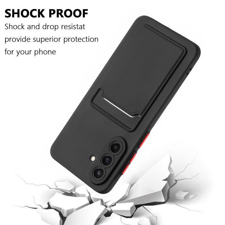 For Samsung Galaxy A36 / A56 / A37 Card Slot Design Shockproof TPU Phone Case