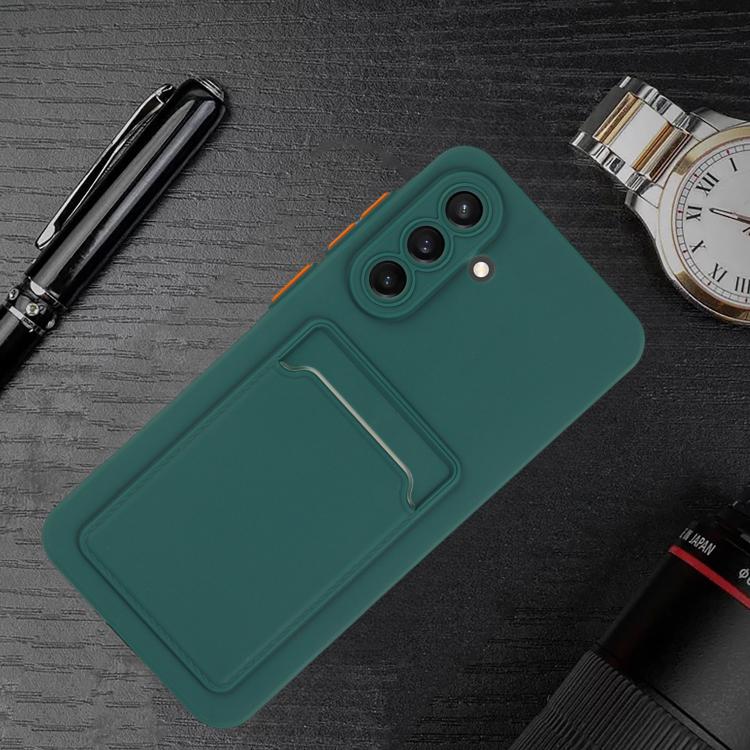 For Samsung Galaxy A57 5G Card Slot Design Shockproof TPU Phone Case