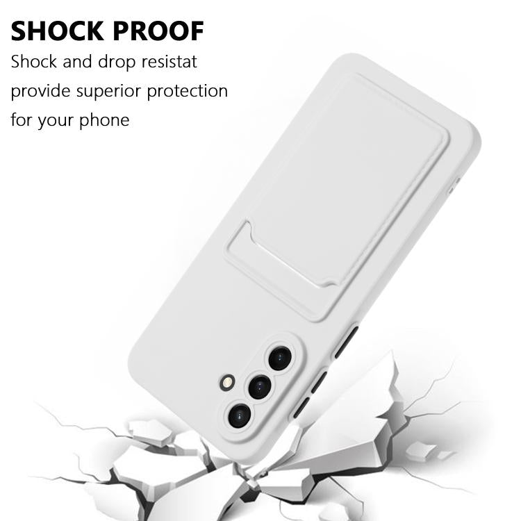 For Samsung Galaxy A57 5G Card Slot Design Shockproof TPU Phone Case