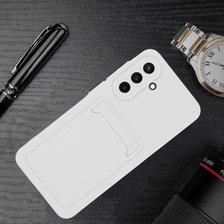 For Samsung Galaxy A57 5G Card Slot Design Shockproof TPU Phone Case
