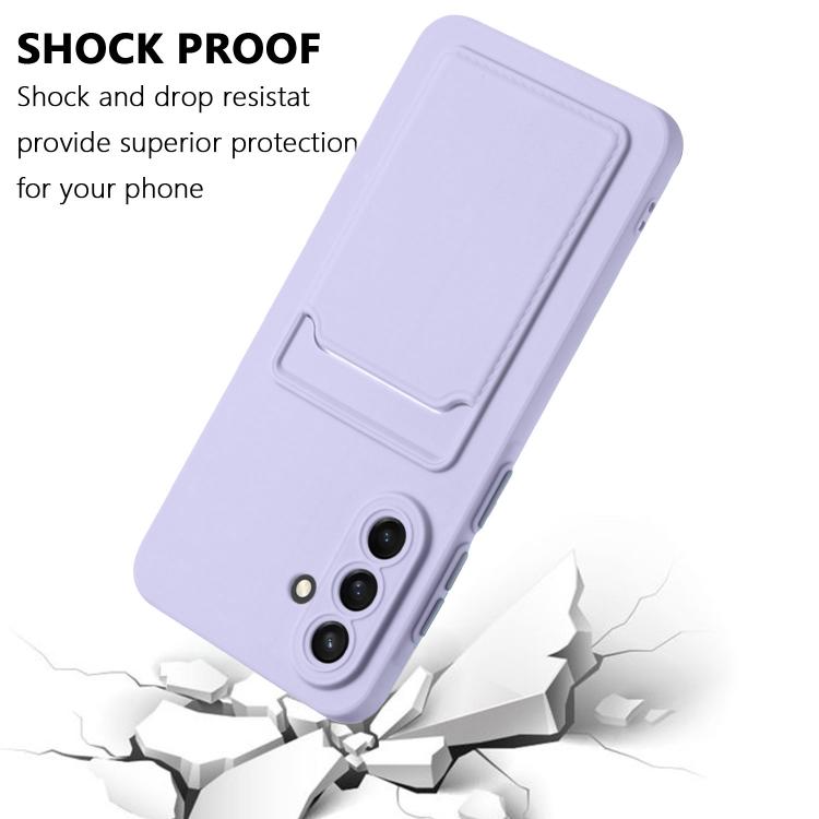 For Samsung Galaxy A57 5G Card Slot Design Shockproof TPU Phone Case