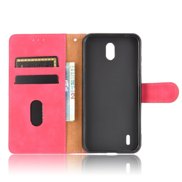 For Nokia 1.3 Solid Color Skin Feel Magnetic Buckle Horizontal Flip Calf Texture PU Leather Case with Holder & Card Slots & Wallet