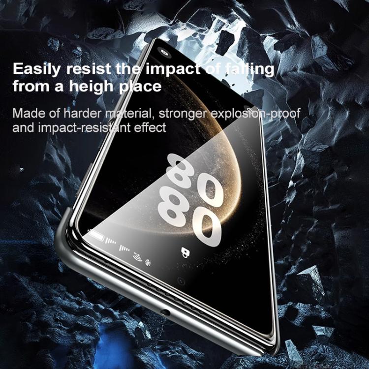 For Huawei Mate X6 SULADA Frameless Top Layer Cowhide Leather Hybrid PC Phone Case