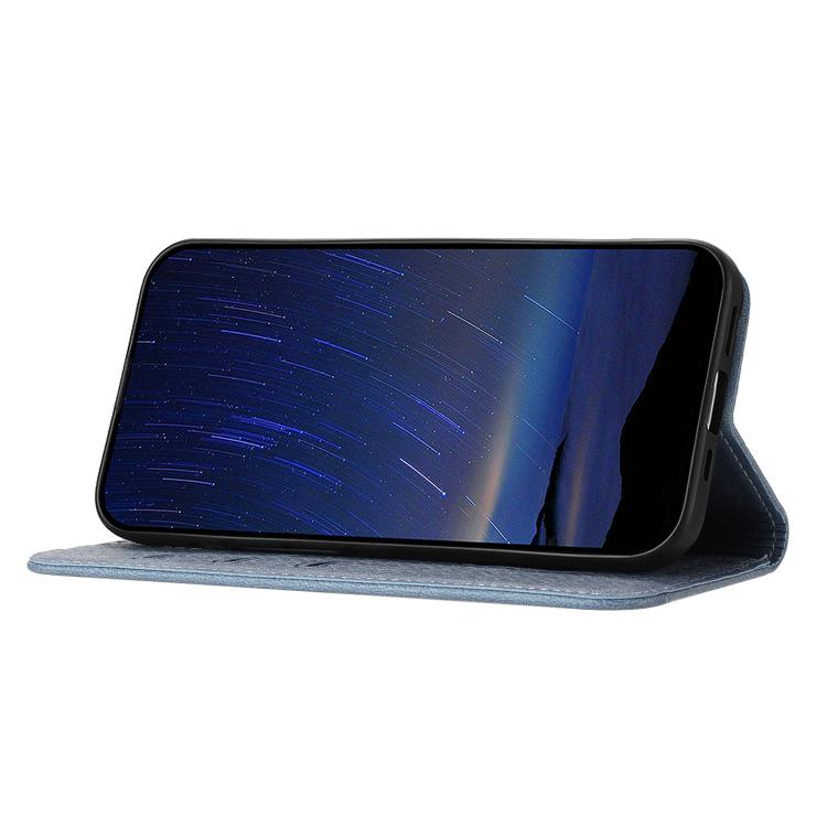 For Samsung Galaxy S25 FE 5G Woven Texture Stitching Magnetic Leather Phone Case