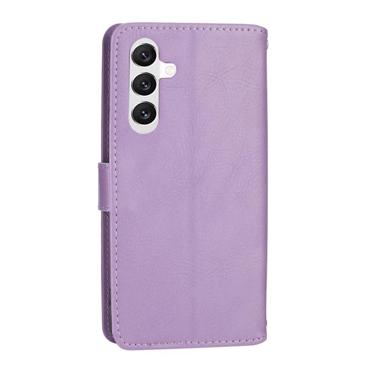 For Samsung Galaxy S26+ 5G Oil Skin Zipper Wallet Leather Phone Case