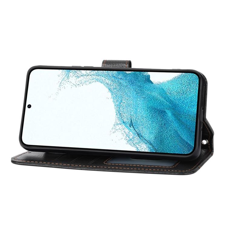 For Samsung Galaxy S26+ 5G Oil Skin Zipper Wallet Leather Phone Case