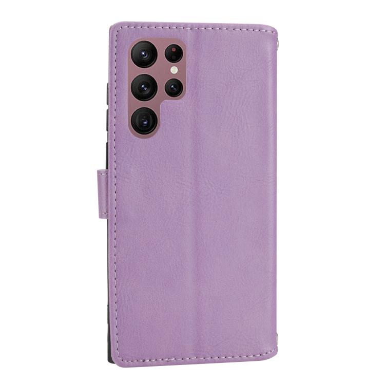 For Samsung Galaxy S26 Ultra 5G Oil Skin Zipper Wallet Leather Phone Case