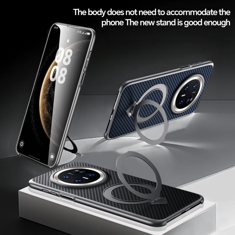 For Huawei Mate 70 Pro / Mate 70 Pro+ SULADA Kevlar Texture MagSafe Magnetic Holder Phone Case