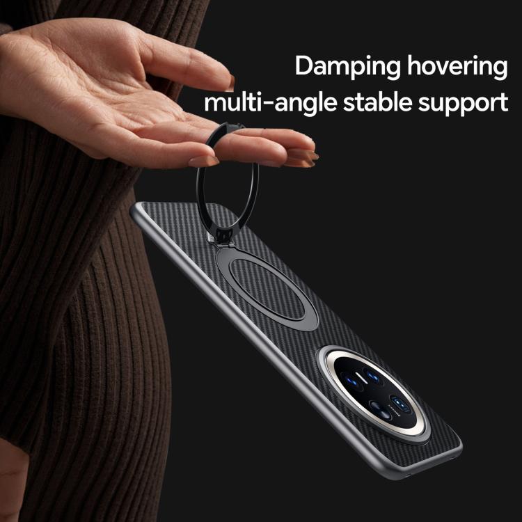 For Huawei Mate 70 Pro / Mate 70 Pro+ SULADA Kevlar Texture MagSafe Magnetic Holder Phone Case
