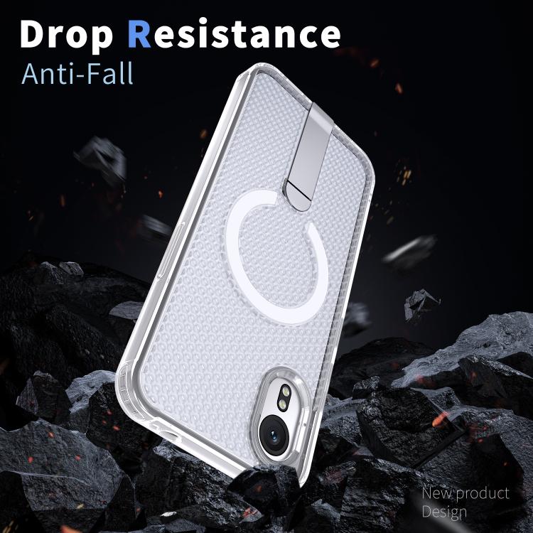 For Samsung Galaxy Xcover7 Honeycomb Cooling MagSafe Holder Phone Case