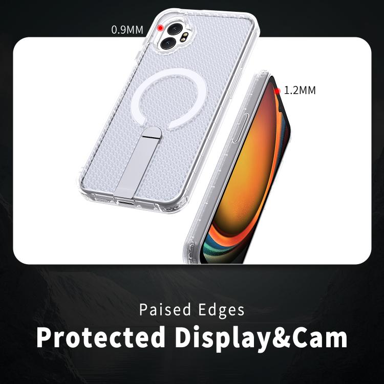 For Samsung Galaxy Xcover7 Pro Honeycomb Cooling MagSafe Holder Phone Case