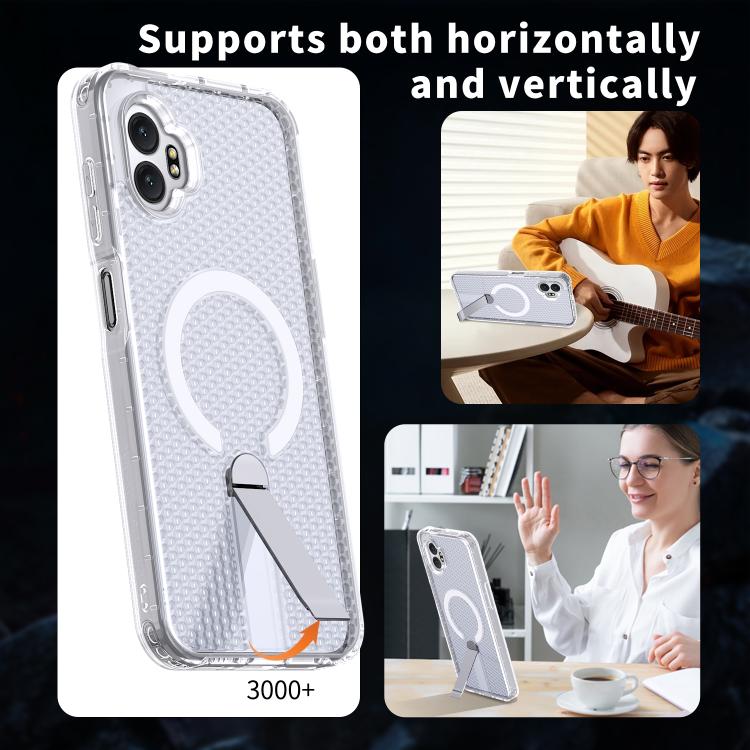 For Samsung Galaxy Xcover7 Pro Honeycomb Cooling MagSafe Holder Phone Case