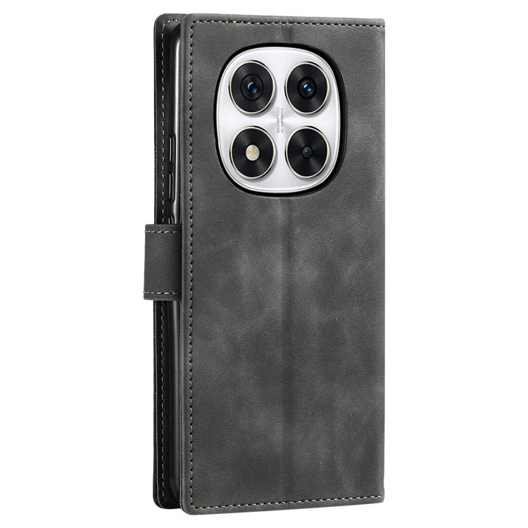 For Redmi Note 14 Pro 4G Nail Skin Feel Stitching Calf Texture Leather Phone Case