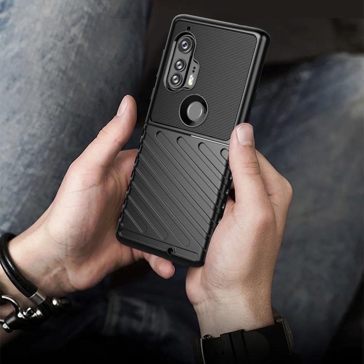 For Motorola Edge+ 2020 Thunderbolt Shockproof TPU Phone Case