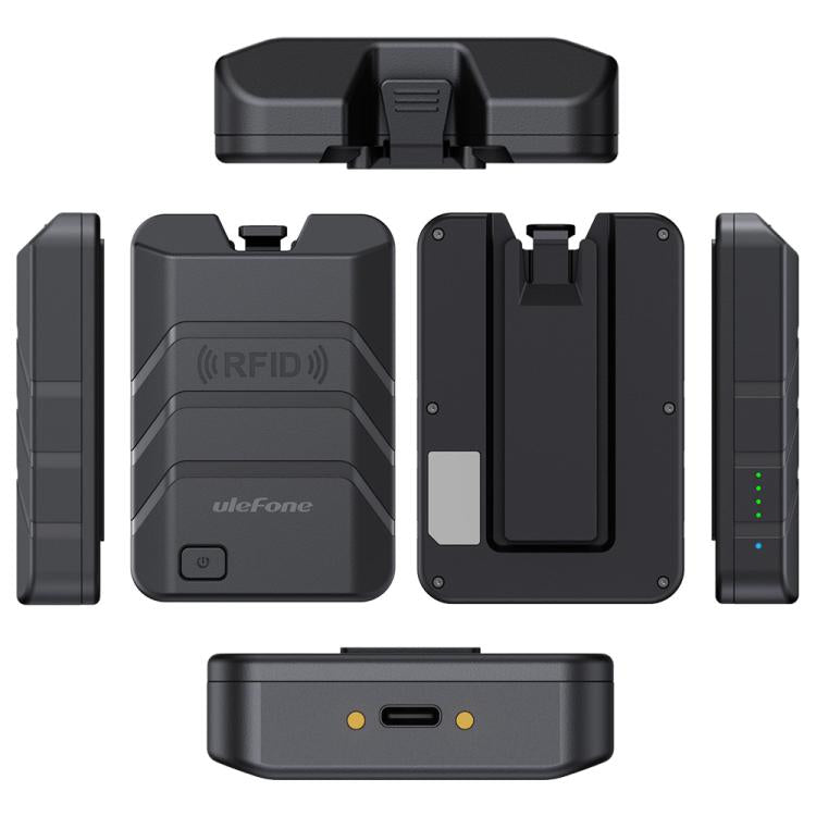 Ulefone Bluetooth 5.2 Portable UHF RFID Tag Reader - Black