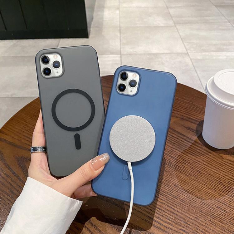 For iPhone 11 Pro Max Ice Fog MagSafe PC Phone Case