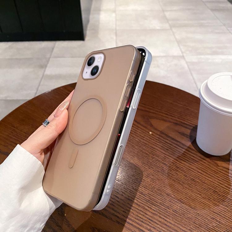 For iPhone 14 Plus Ice Fog MagSafe PC Phone Case