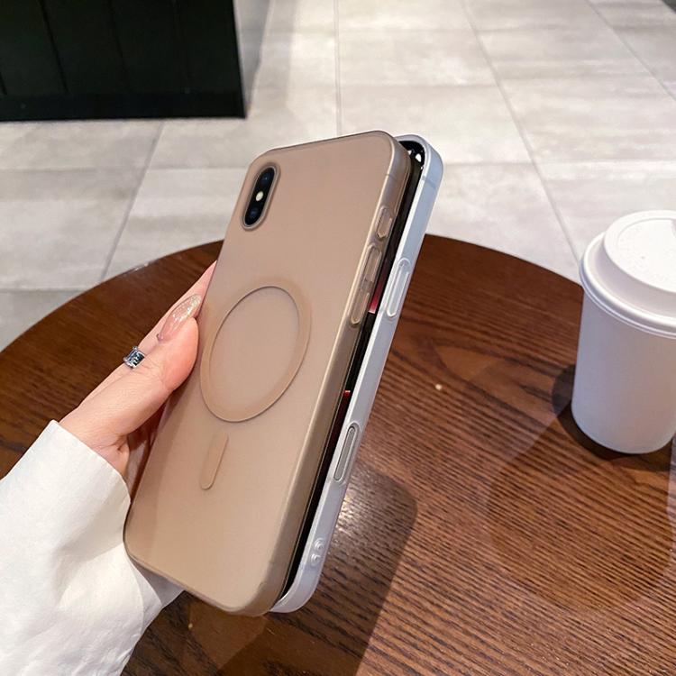 For iPhone XS / X Ice Fog MagSafe PC Phone Case