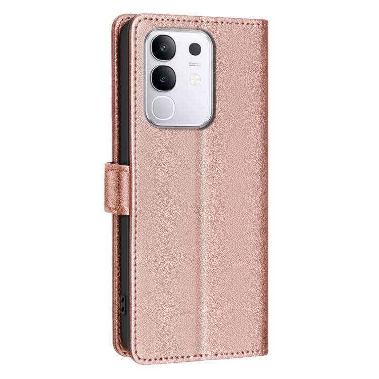 For vivo Y29 4G Litchi Texture RFID Anti-theft Leather Phone Case