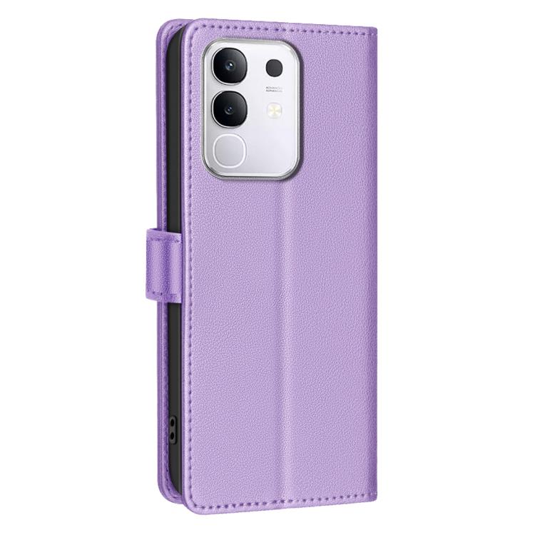 For vivo Y29 4G Litchi Texture RFID Anti-theft Leather Phone Case