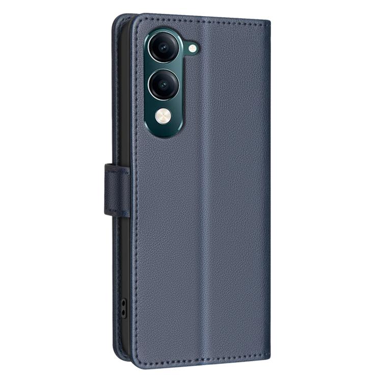 For vivo Y29S 5G Global Litchi Texture RFID Anti-theft Leather Phone Case
