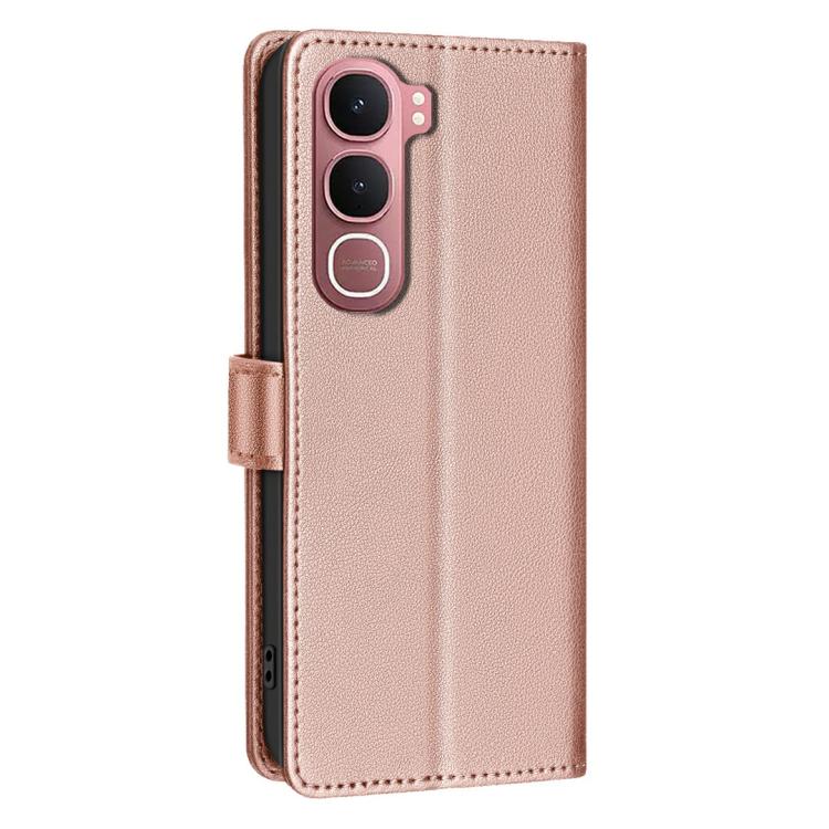 For vivo Y31 5G 2025 Litchi Texture RFID Anti-theft Leather Phone Case
