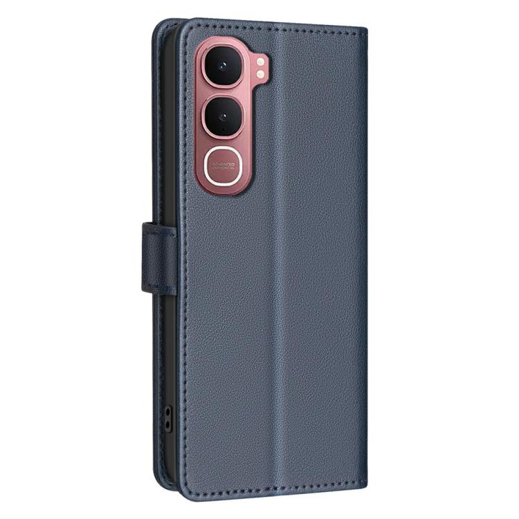 For vivo Y31 5G 2025 Litchi Texture RFID Anti-theft Leather Phone Case