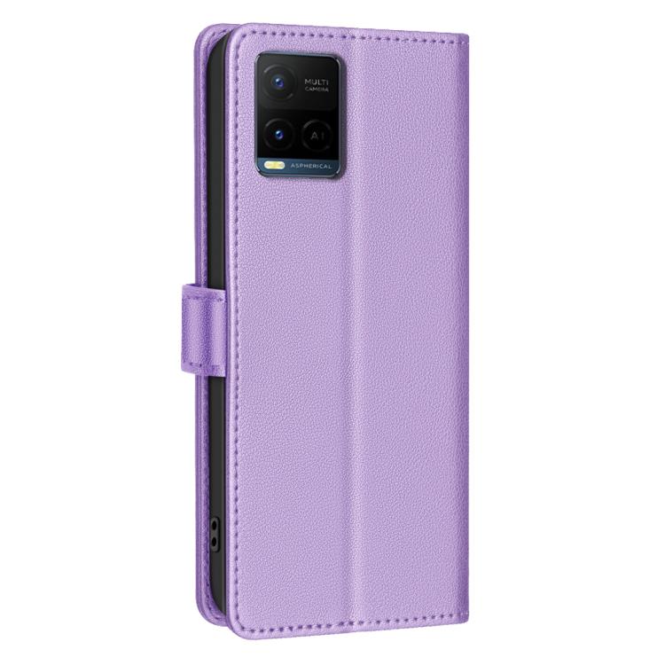 For vivo Y21 5G 2026 / Y05 4G Litchi Texture RFID Anti-theft Leather Phone Case