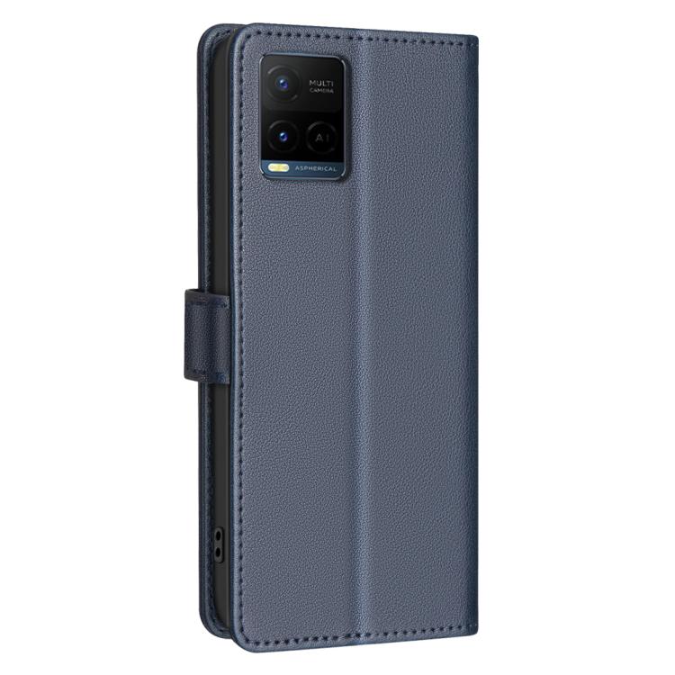 For vivo Y21 5G 2026 / Y05 4G Litchi Texture RFID Anti-theft Leather Phone Case