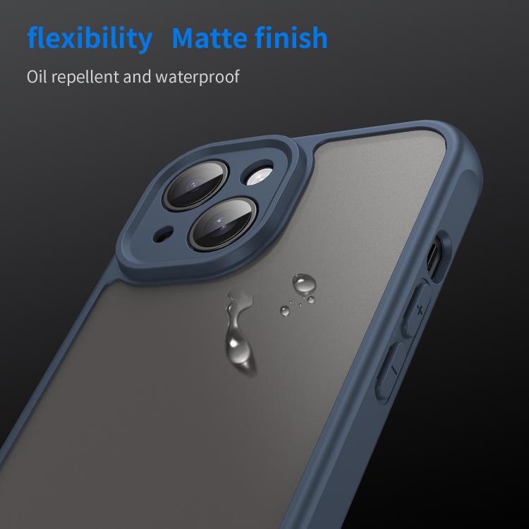 For iPhone 15 Pro Fan Dun Series TPU Hybrid PC Frosted Phone Case