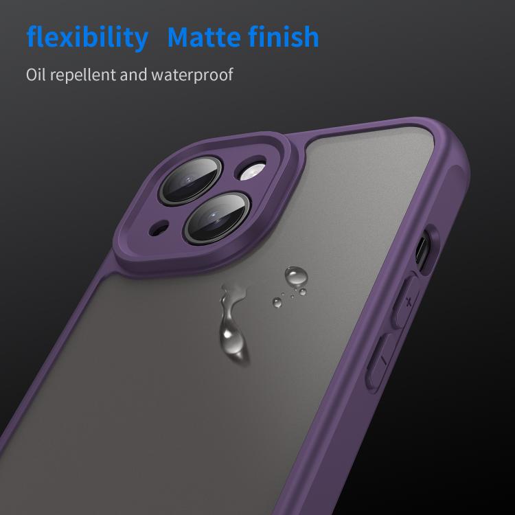 For iPhone 13 Pro Max Fan Dun Series TPU Hybrid PC Frosted Phone Case