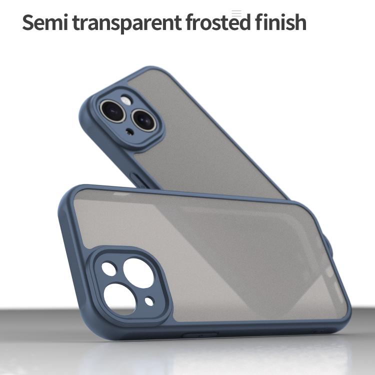 For iPhone 13 Fan Dun Series TPU Hybrid PC Frosted Phone Case