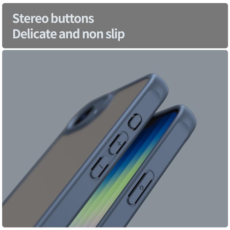 For iPhone 17e / 16e Fan Dun Series TPU Hybrid PC Frosted Phone Case
