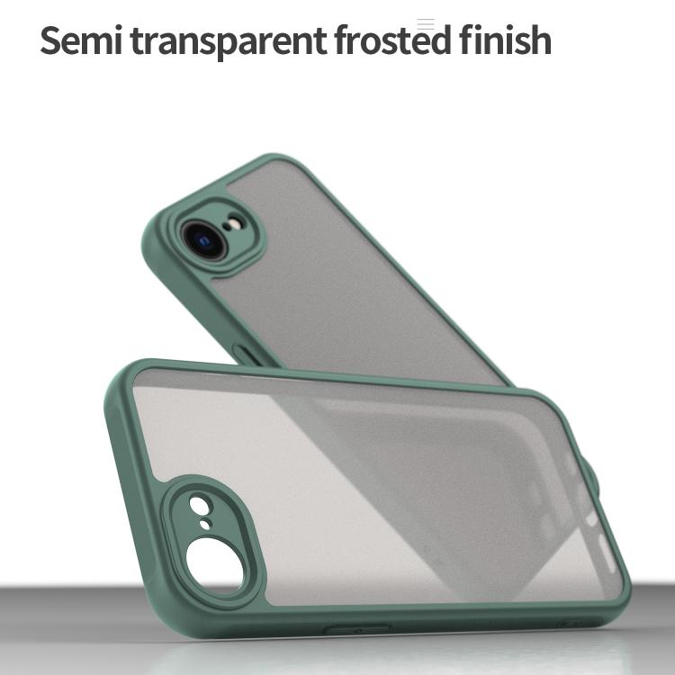 For iPhone 17e / 16e Fan Dun Series TPU Hybrid PC Frosted Phone Case