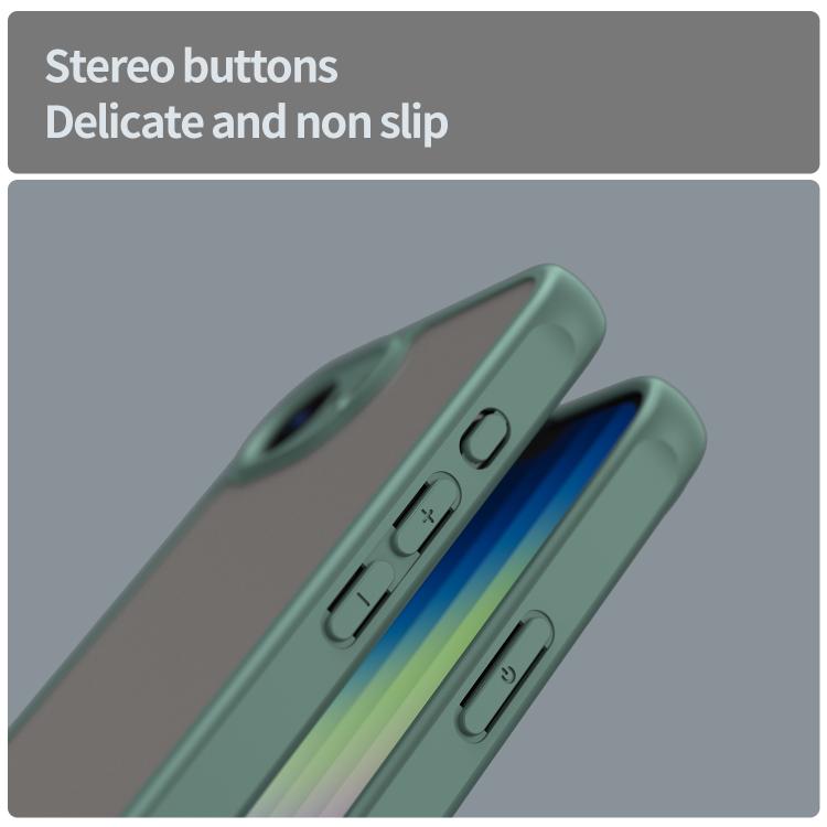For iPhone 17e / 16e Fan Dun Series TPU Hybrid PC Frosted Phone Case