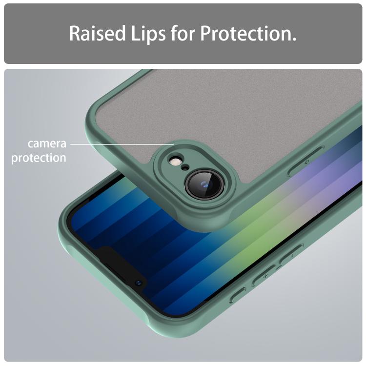 For iPhone 17e / 16e Fan Dun Series TPU Hybrid PC Frosted Phone Case