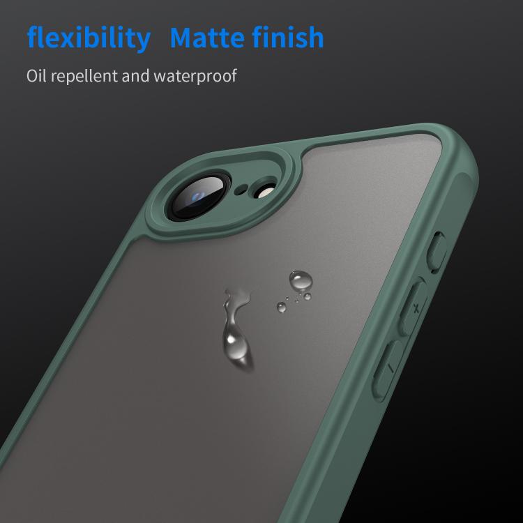 For iPhone 17e / 16e Fan Dun Series TPU Hybrid PC Frosted Phone Case