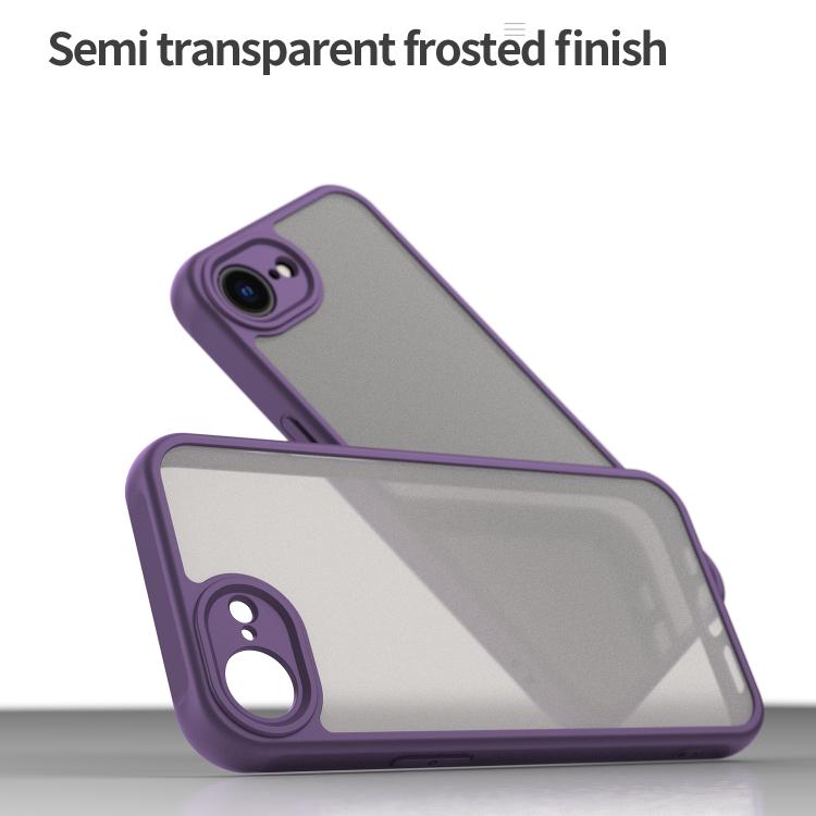 For iPhone 17e / 16e Fan Dun Series TPU Hybrid PC Frosted Phone Case