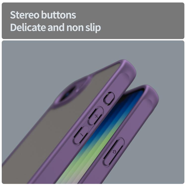 For iPhone 17e / 16e Fan Dun Series TPU Hybrid PC Frosted Phone Case