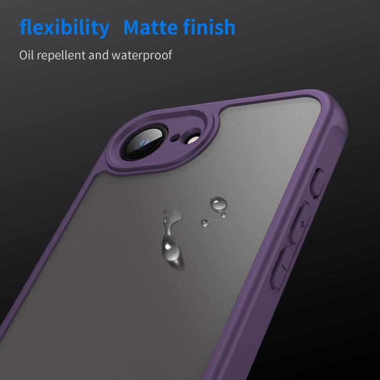 For iPhone 17e / 16e Fan Dun Series TPU Hybrid PC Frosted Phone Case