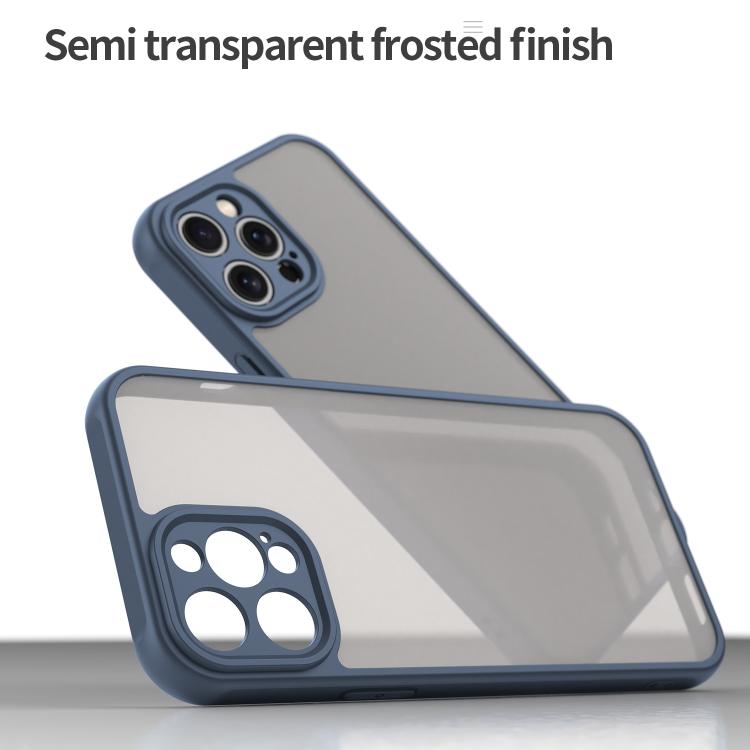 For iPhone 12 Pro Max Fan Dun Series TPU Hybrid PC Frosted Phone Case
