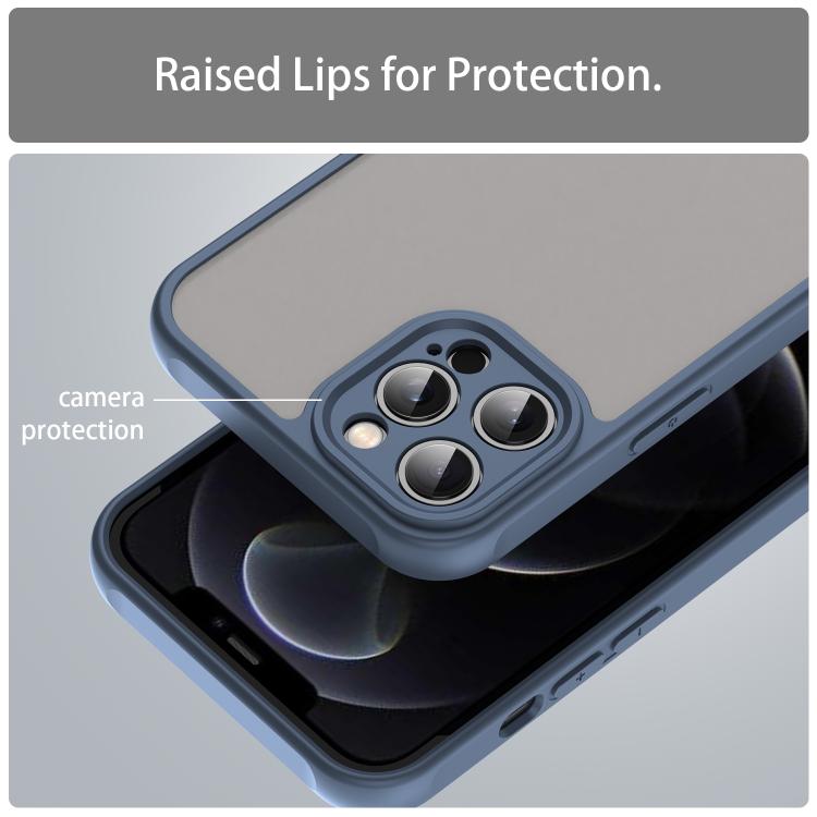 For iPhone 12 Pro Max Fan Dun Series TPU Hybrid PC Frosted Phone Case