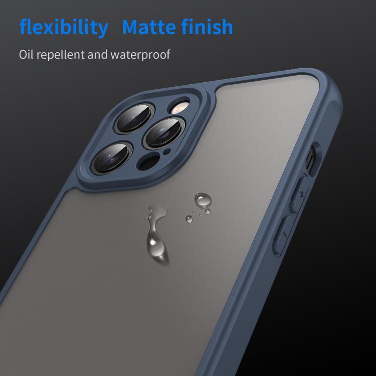 For iPhone 12 Pro Max Fan Dun Series TPU Hybrid PC Frosted Phone Case