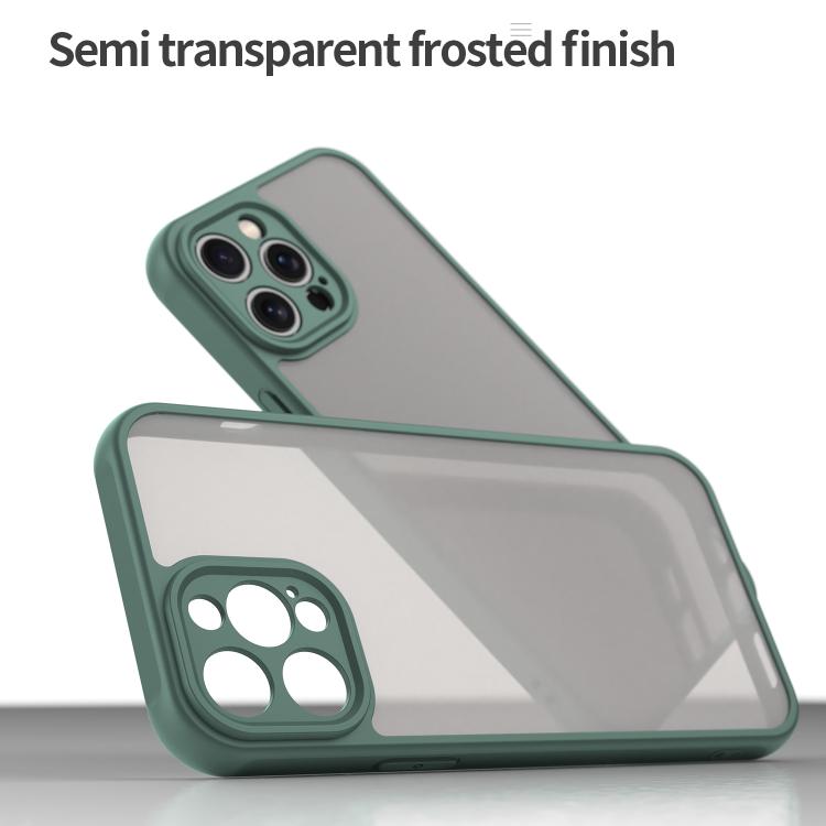 For iPhone 12 Pro Max Fan Dun Series TPU Hybrid PC Frosted Phone Case